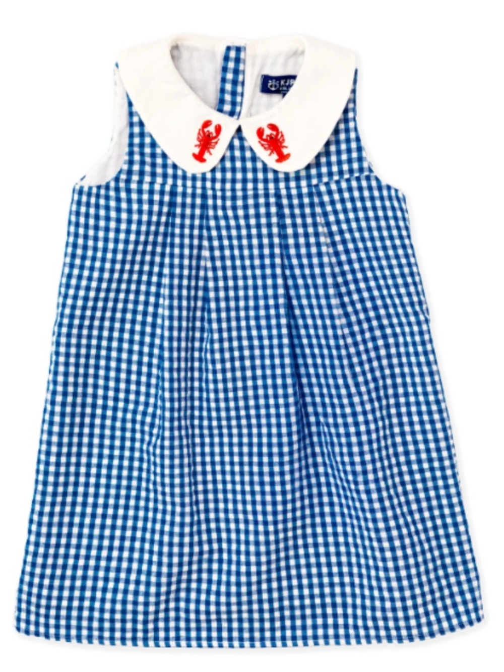 Diane Gingham Embroidered Lobster Kids Dress ( Size: 2T) NWT